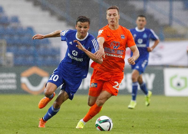 Football. PKO BP Ekstraklasa. Ruch Chorzow - Termalica Bruk-Bet Nieciecza. 22.08.2015