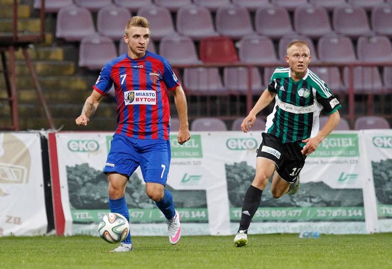 Football. II Liga. Polonia Bytom - ROW 1964 Rybnik. 26.08.2015