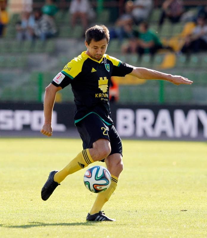 Football. Friendly Match. GKS Belchatow - GKS Katowice. 21.01.2015