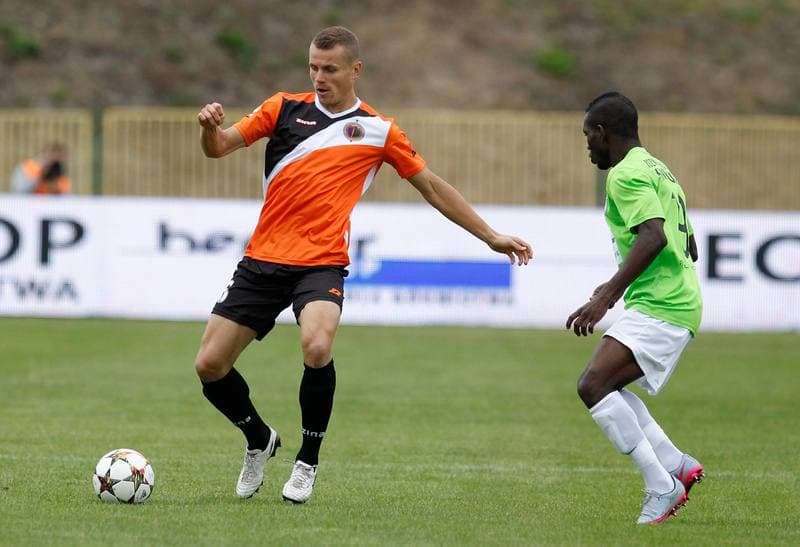 Football. II Liga Grupa Zachodnia. Rozwoj Katowice - Chrobry Glogow. 02.11.2013