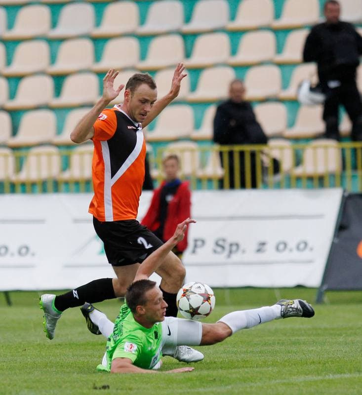 Football. II Liga Grupa Zachodnia. Rozwoj Katowice - Chrobry Glogow. 02.11.2013