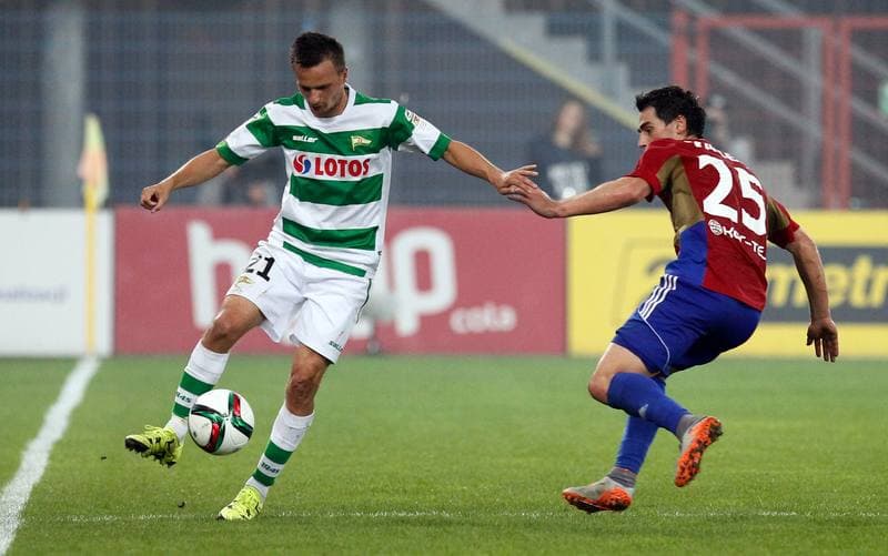 Football. T-Mobile Ekstraklasa. Piast Gliwice - Lechia Gdansk. 26.10.2013