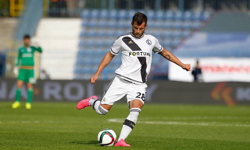 Football. T-Mobile Ekstraklasa. Ruch Chorzow - Legia Warsaw. 24.04.2015