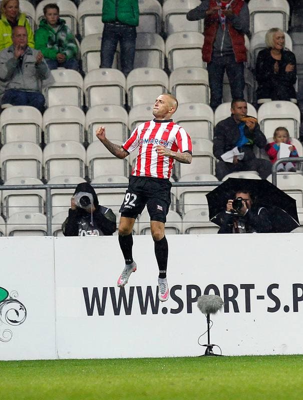 Football. T-Mobile Ekstraklasa. Cracovia Krakow - Ruch Chorzow. 02.06.2015