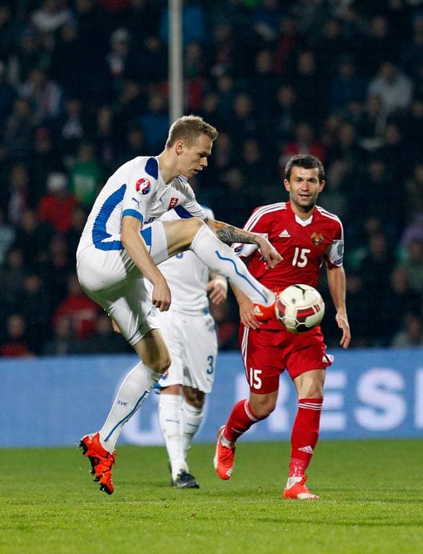 Football. UEFA Euro 2016 Qualifiers. Slovakia - Belarus. 09.10.2015
