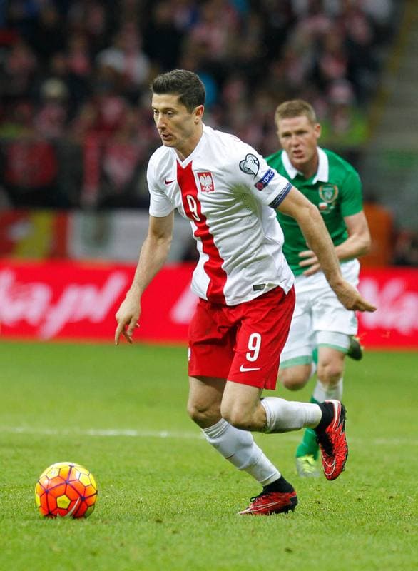 Football. UEFA Euro Qualifiers. Poland - Ireland. 11.10.2015