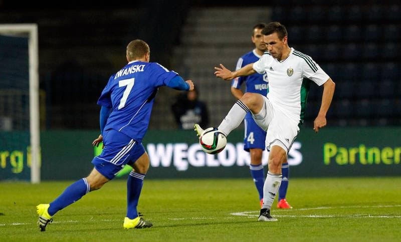 Football. T-Mobile Ekstraklasa. Ruch Chorzow - Slask Wroclaw. 21.11.2014
