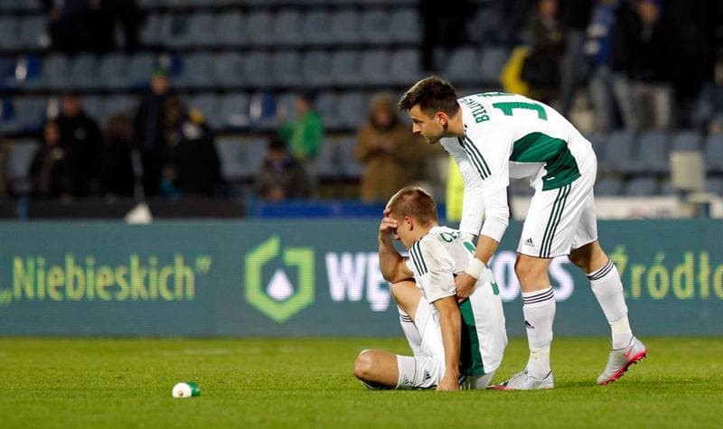 Football. T-Mobile Ekstraklasa. Ruch Chorzow - Slask Wroclaw. 21.11.2014