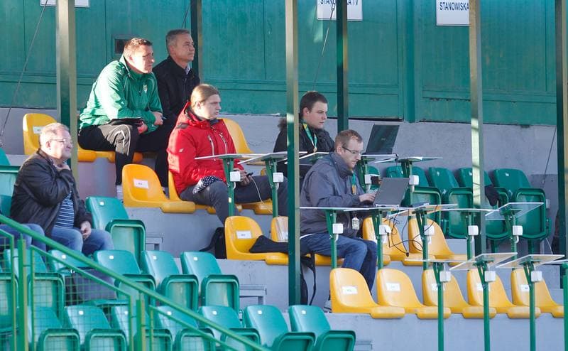 Football. I Liga. Rozwoj Katowice - Pogon Siedlce. 24.10.2015