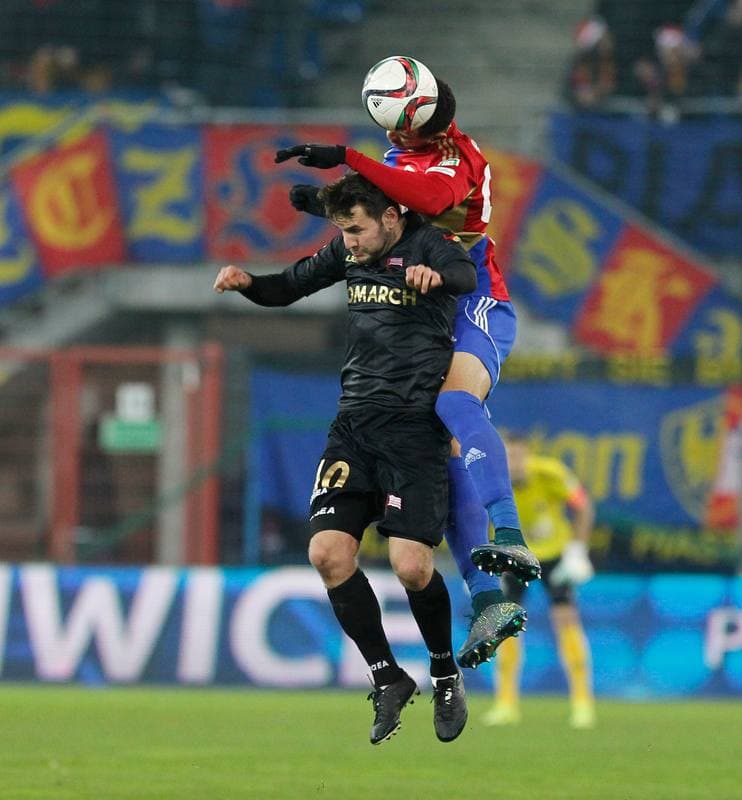 Football. T-Mobile Ekstraklasa. Piast Gliwice - Cracovia Krakow. 09.11.2013
