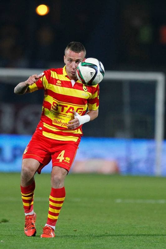 Football. T-Mobile Ekstraklasa. Ruch Chorzow - Jagiellonia Bialystok. 09.11.2014