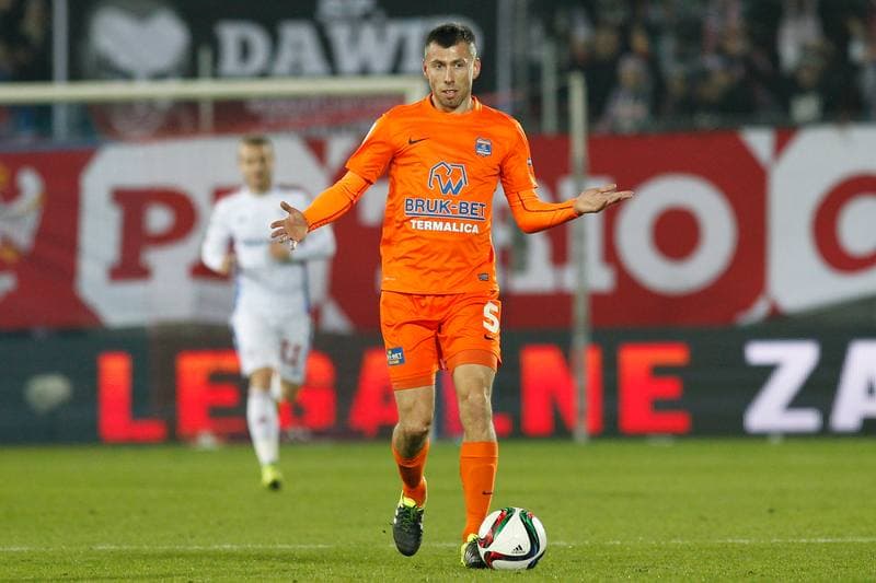 Football. PKO BP Ekstraklasa. Gornik Zabrze - Termalica Bruk Bet Nieciecza. 12.12.2015