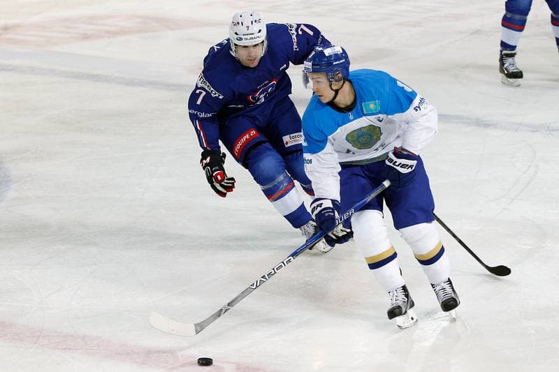 Ice Hockey. EIHC. Kazakhstan - France. 17.12.2015