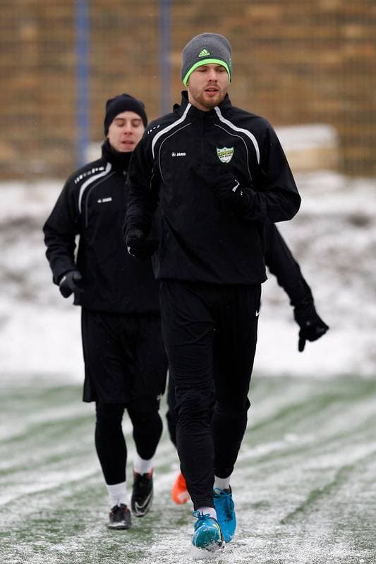 Football. Rozwoj Katowice. Training. 05.01.2016