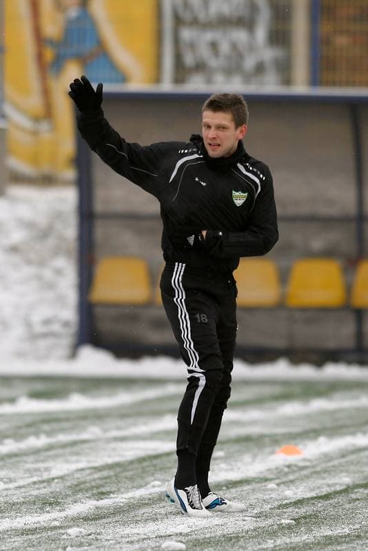 Football. Rozwoj Katowice. Training. 05.01.2016