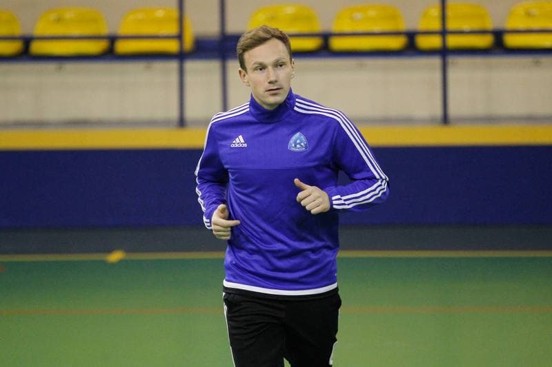 Football. Ruch Chorzow. Training. 07.01.2016