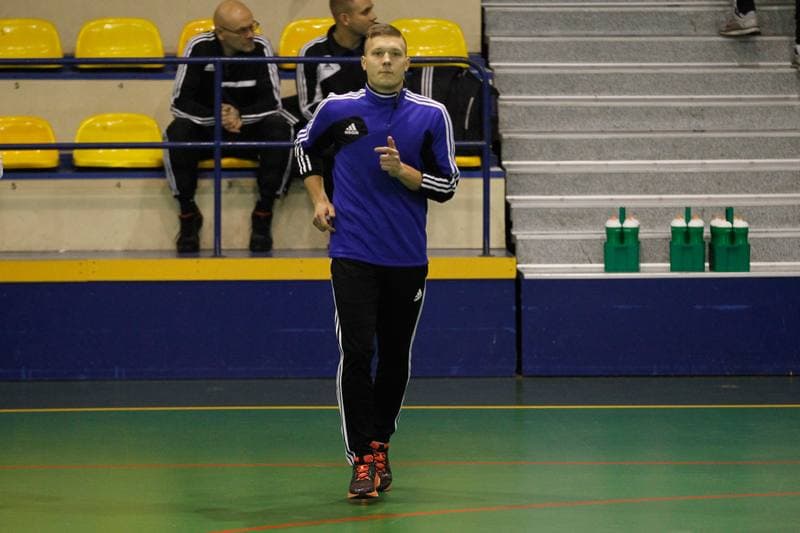 Football. Ruch Chorzow. Training. 07.01.2016