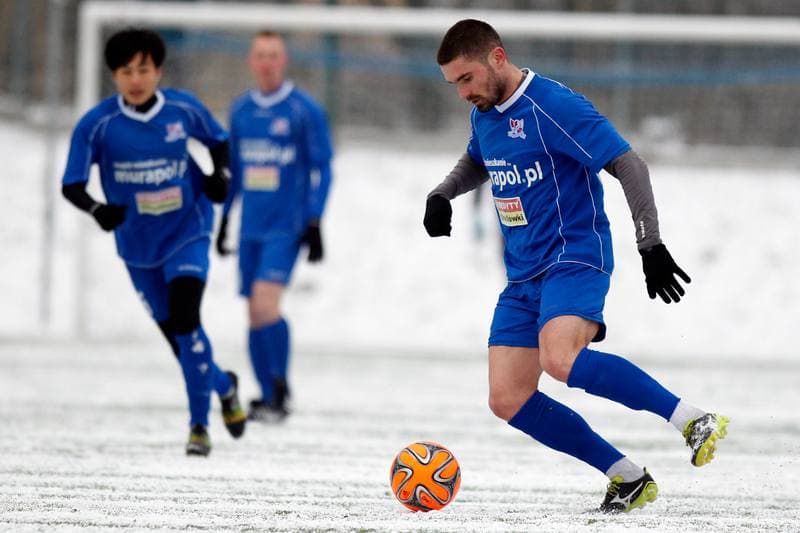 Football. Sparing. Podbeskidzie Bielsko Biala - Rozwoj Katowice. 16.01.2016