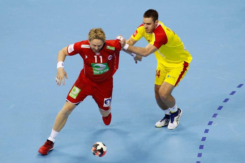 Handball. EHF Euro 2016. FYR Macedonia - Norway. 25.01.2016