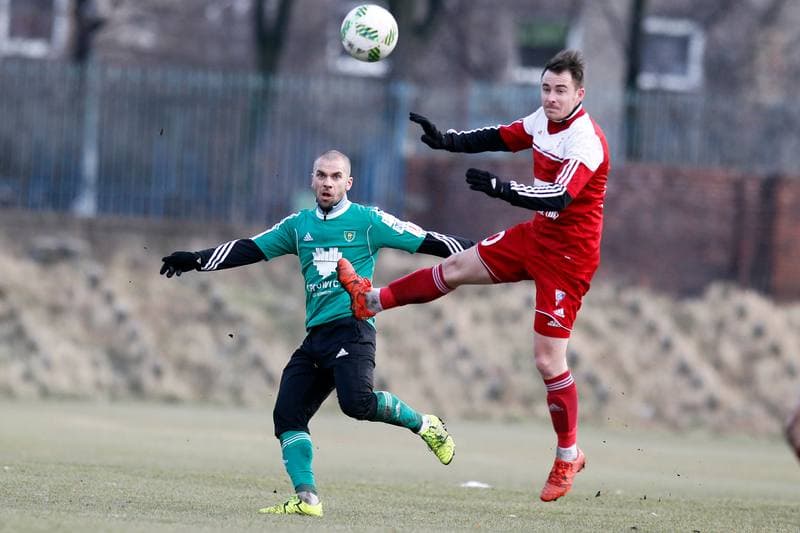 Football. Sparing. Gornik Zabrze - GKS Katowice. 05.02.2016