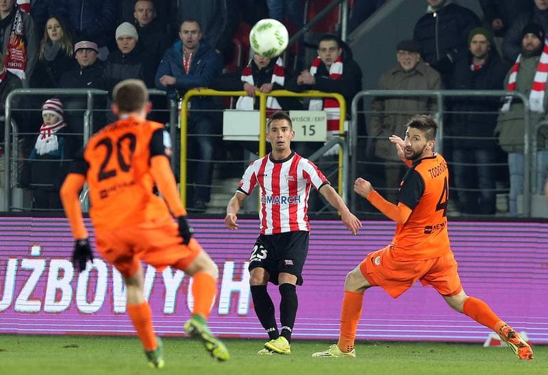Football. Ekstraklasa. Cracovia Krakow - Zaglebie Lubin. 26.02.2016