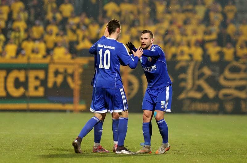 Football. I Liga. Miedz Legnica - GKS Katowice. 25.03.2016