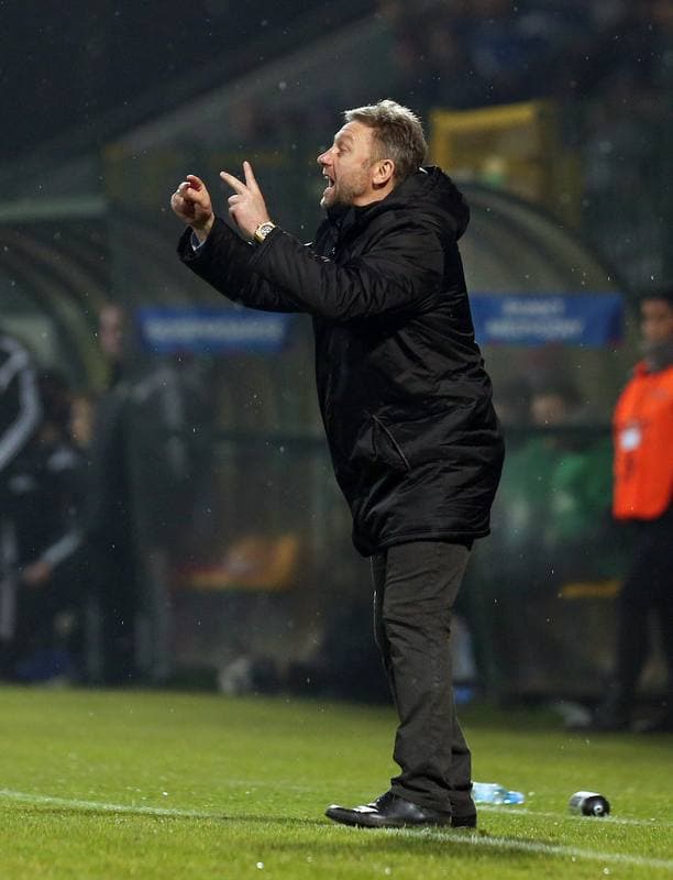 Football. I Liga. Miedz Legnica - GKS Katowice. 25.03.2016