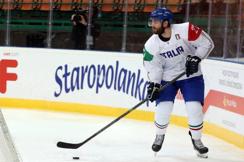 Ice Hockey. World Championship Division 1A. Slovenia - Italy. 24.04.2016