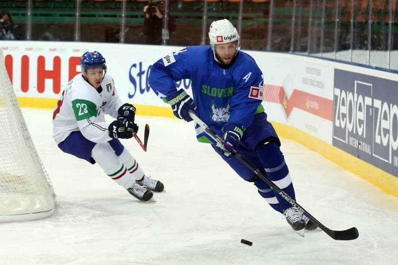 Ice Hockey. World Championship Division 1A. Slovenia - Italy. 24.04.2016