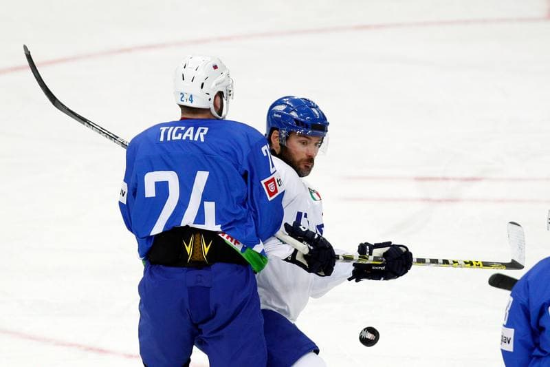 Ice Hockey. World Championship Division 1A. Slovenia - Italy. 24.04.2016