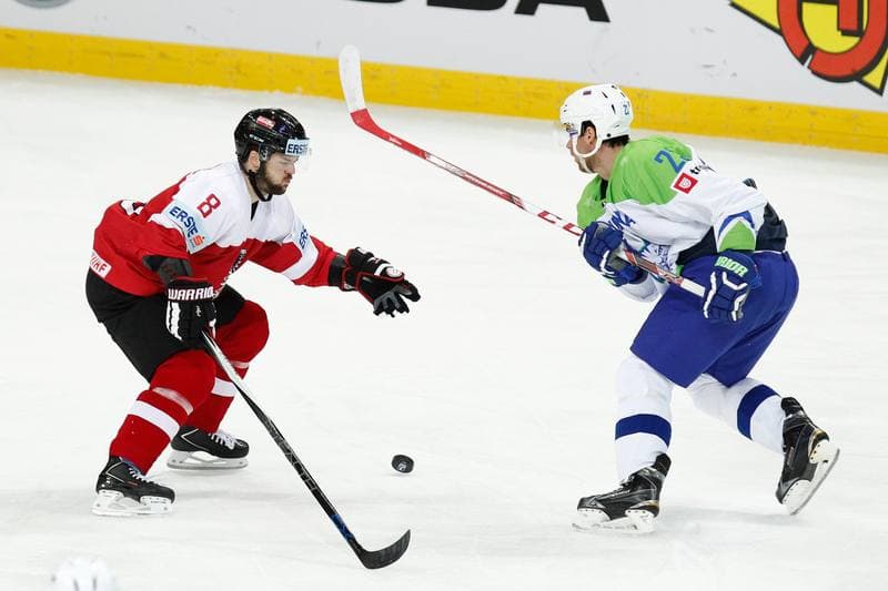 Ice Hockey. World Championship Division 1A. Austria - Slovenia. 29.04.2016