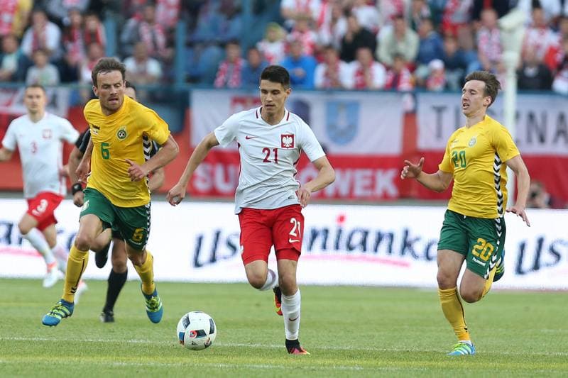 Football. International Friendly. Poland - Lithuania. 06.06.2016