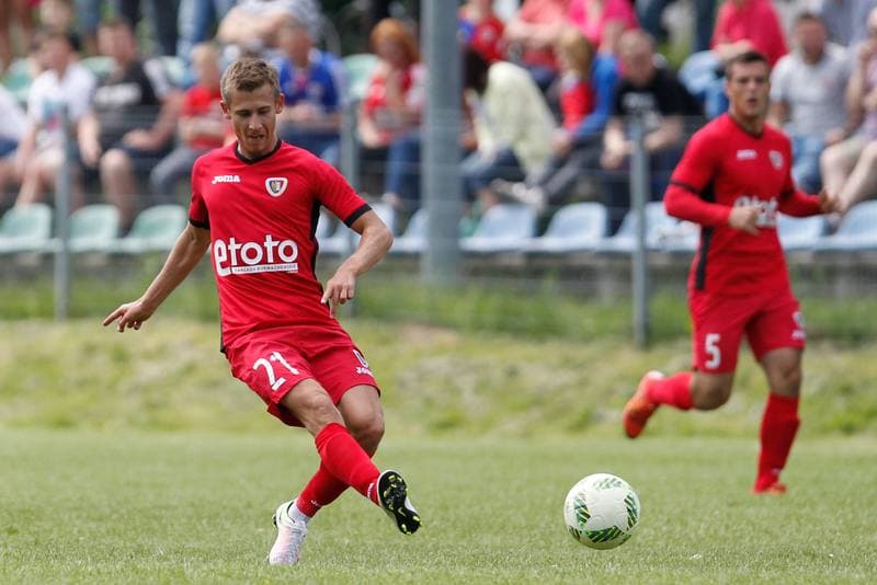 Football. Sparing. Lot Konopiska - Piast Gliwice. 12.06.2016