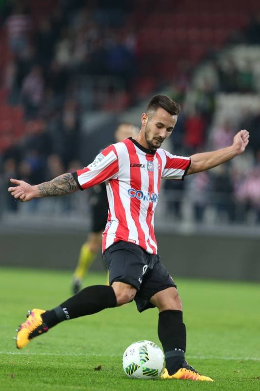 Football. Lotto Ekstraklasa. Cracovia Krakow - Piast Gliwice. 17.07.2016