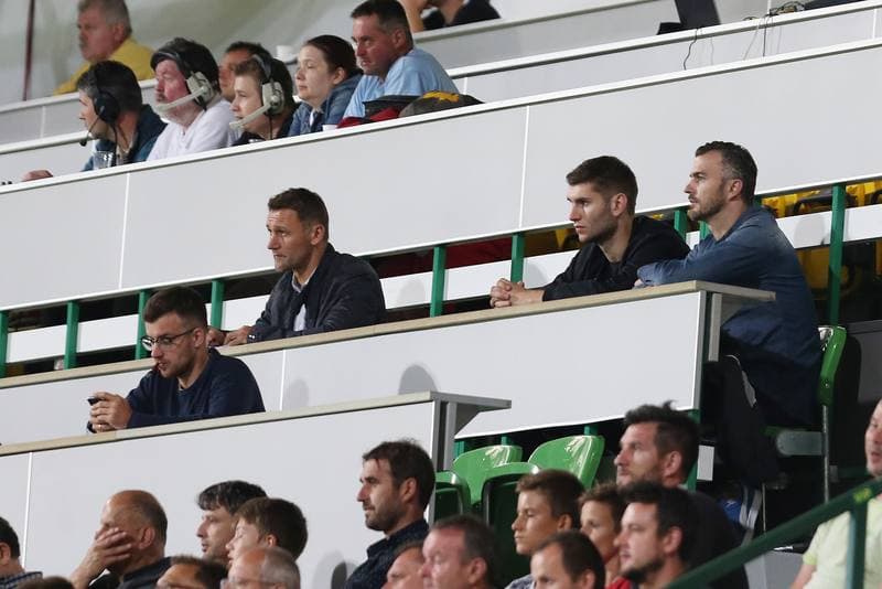 Football. Champions League. AS Trencin - Olimpija Ljubljana. 20.07.2016