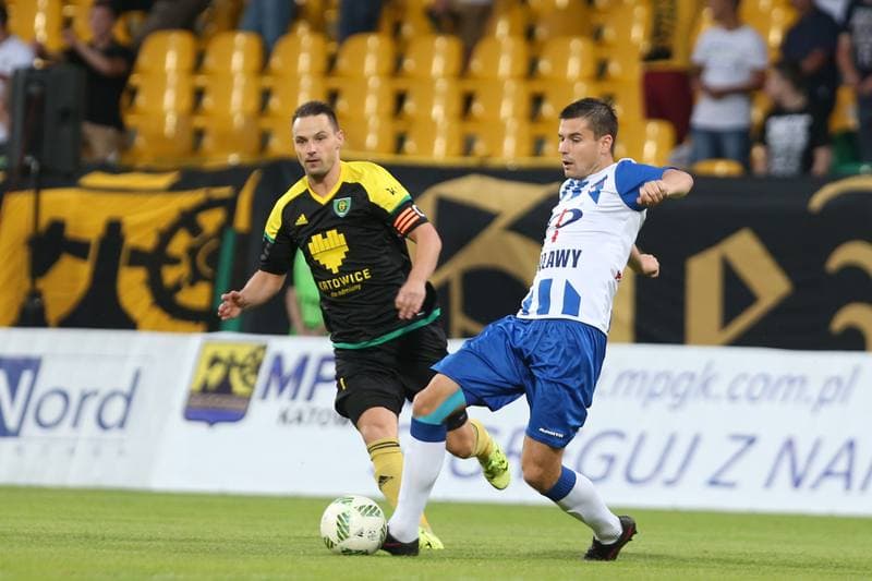 Football. I Liga. GKS Katowice - Wisla Pulawy. 09.09.2016