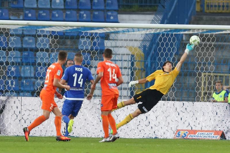 Football. Lotto Ekstraklasa. Ruch Chorzow - Bruk-Bet Termalica Nieciecza. 16.09.2016