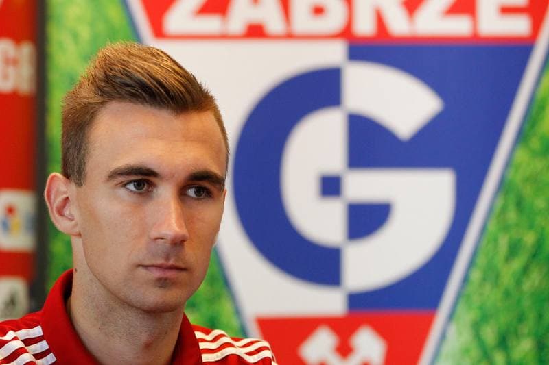 Football. Gornik Zabrze. Press Conference. 14.10.2016
