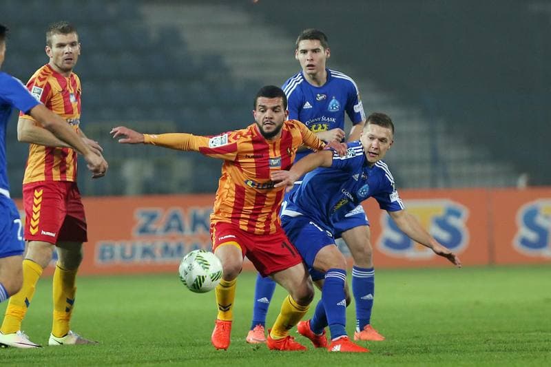 Football. Lotto Ekstraklasa. Ruch Chorzow - Korona Kielce. 24.10.2016