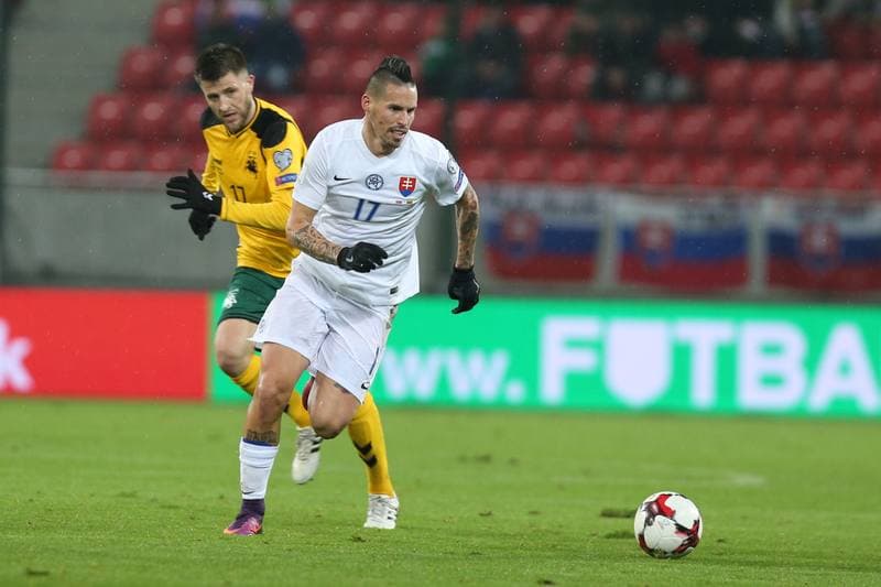 Football. World Cup Qualifiers. Slovakia - Lithuania. 11.11.2016