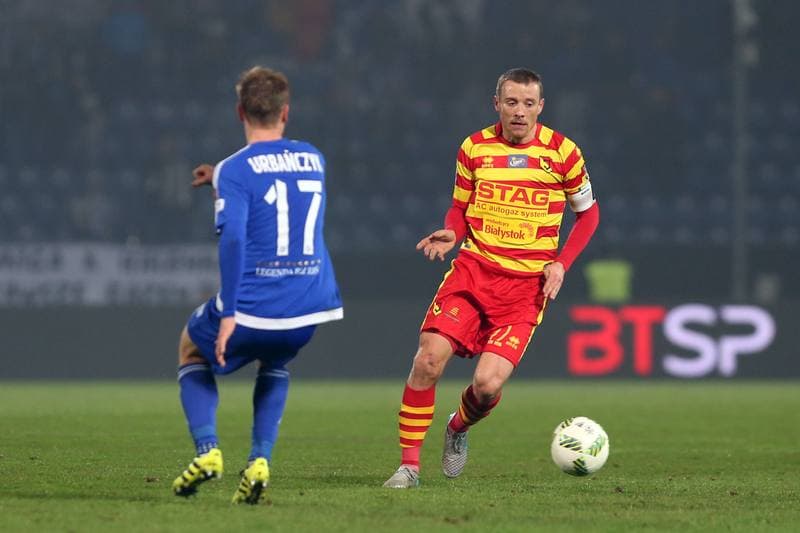Football. Lotto Ekstraklasa. Ruch Chorzow - Jagiellonia Bialystok. 26.11.2016