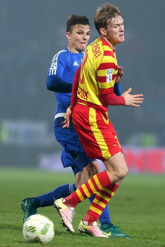 Football. Lotto Ekstraklasa. Ruch Chorzow - Jagiellonia Bialystok. 26.11.2016