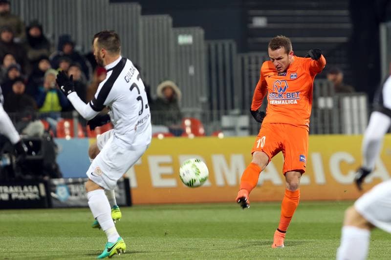 Football. Lotto Ekstraklasa. Bruk-Bet Termalica Nieciecza - Zaglebie Lubin. 02.12.2016