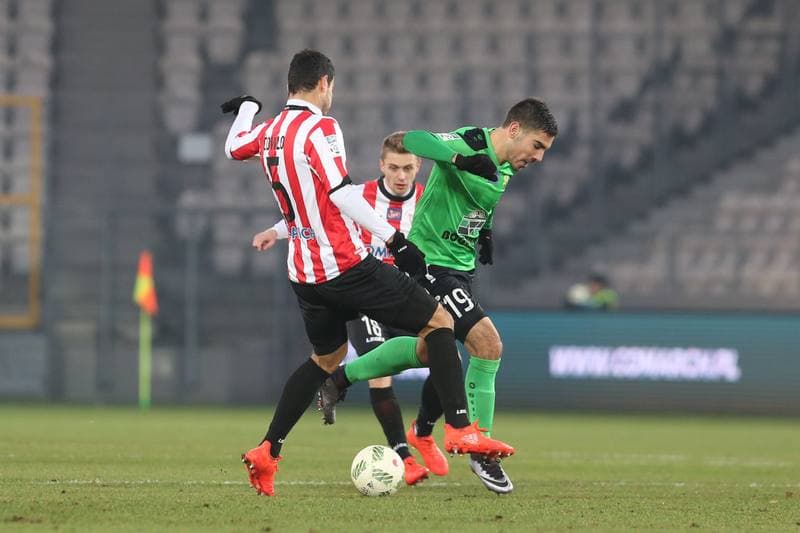 Football. Lotto Ekstraklasa. Cracovia Krakow - Gornik Leczna. 04.12.2016