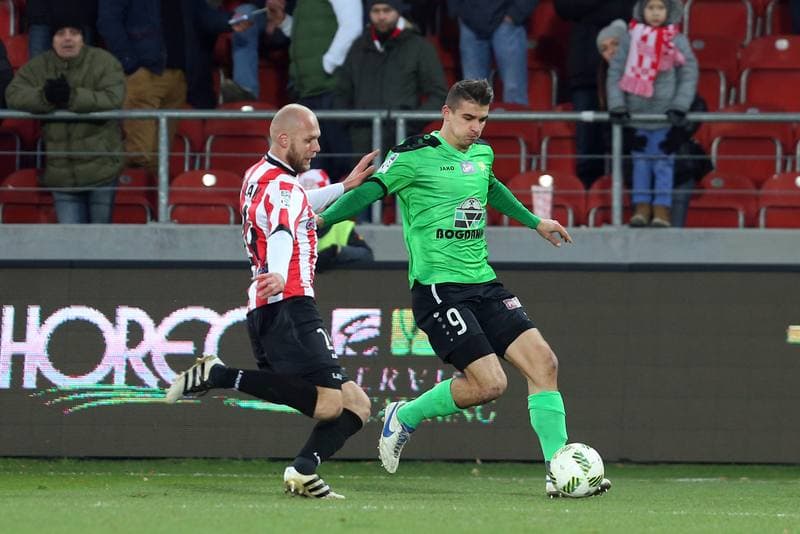 Football. Lotto Ekstraklasa. Cracovia Krakow - Gornik Leczna. 04.12.2016