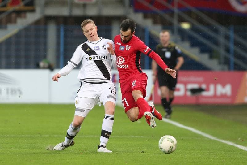 Football. Lotto Ekstraklasa. Piast Gliwice - Legia Warsaw. 11.12.2016