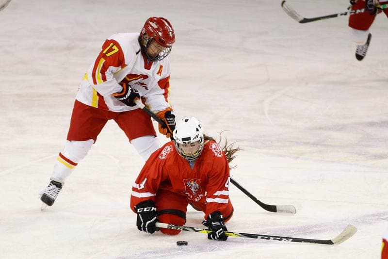 Ice Hockey. Women's U18 Friendly Match. Poland - China. 04.01.2017