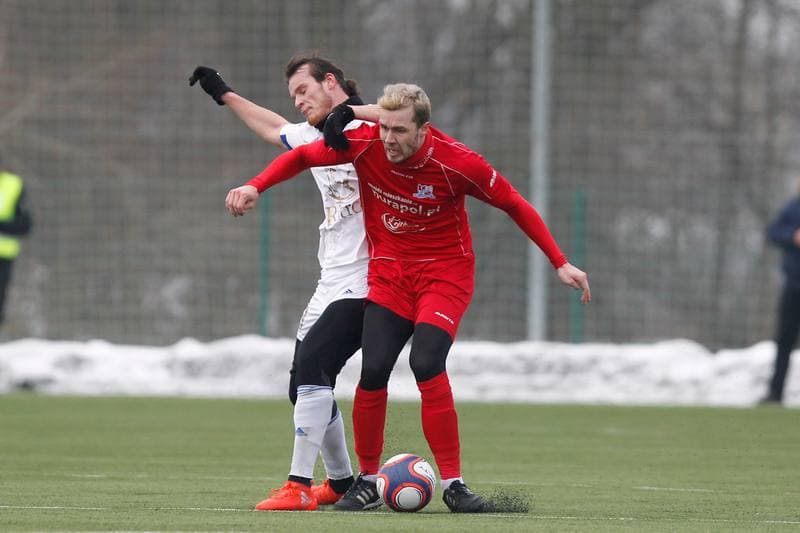 Football. Sparing. FK Poprad - Podbeskidzie Bielsko-Biala. 20.01.2017