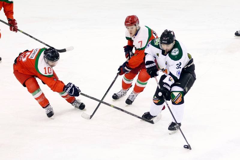 Ice Hockey. I Liga. Naprzod Janow - Zaglebie Sosnowiec. 22.01.2017