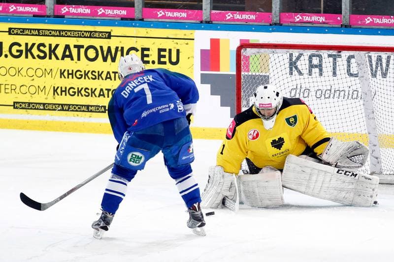 Ice Hockey. Tauron Hokej Liga. Tauron KH GKS Katowice - Unia Oswiecim. 03.02.2017